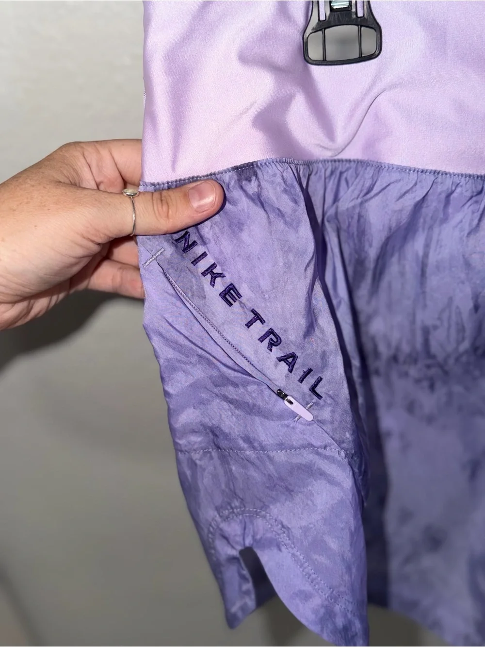 Nike Trail Repel Women’s Running Shorts Purple Lavender 3” Lined Hiking Athletic